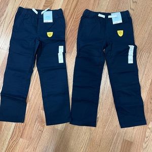 Cat & Jack Navy Straight Leg Chino, sz. 7